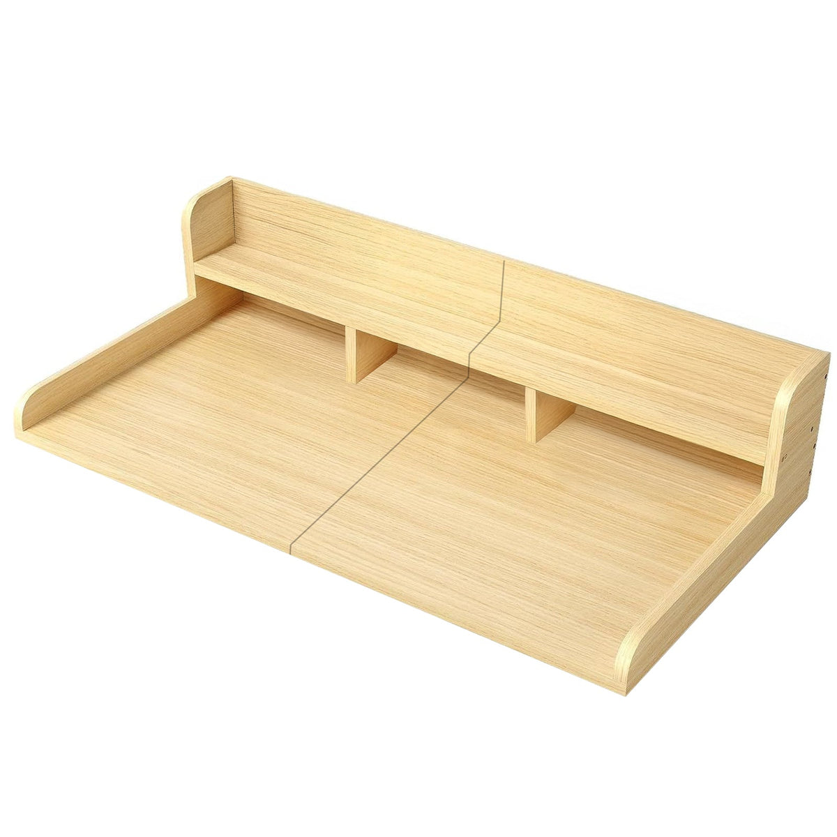 Washer Dryer Countertop with Non-slip Pads - Oak