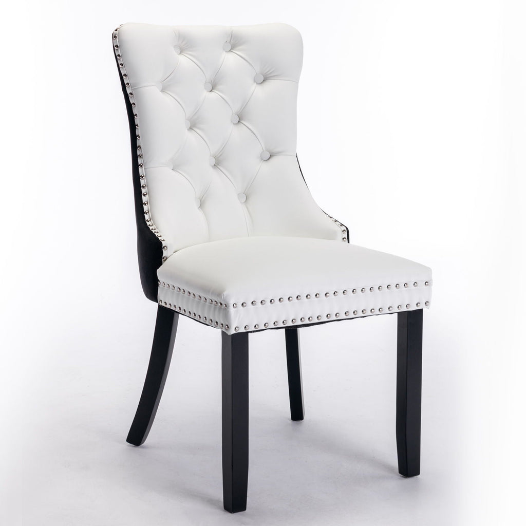 Nikki Modern Upholstered Dining Chair Set of 2