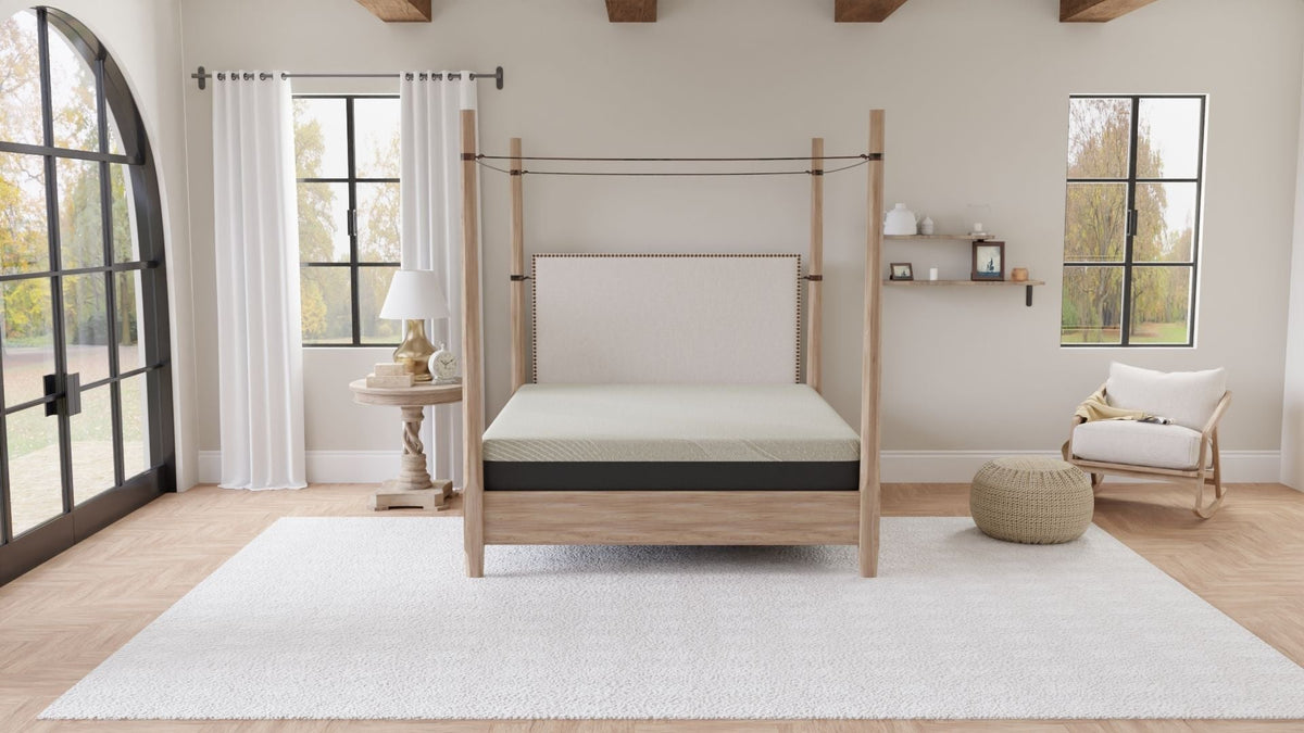 10" Medium Gel Memory Foam Tight Top Mattress with Removable Cover - Gray