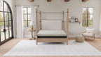 12" Comfort Series Soft Gel Memory Foam Tight Top Mattress with Removable Cover - Gray