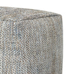 Nate - Square Pouf