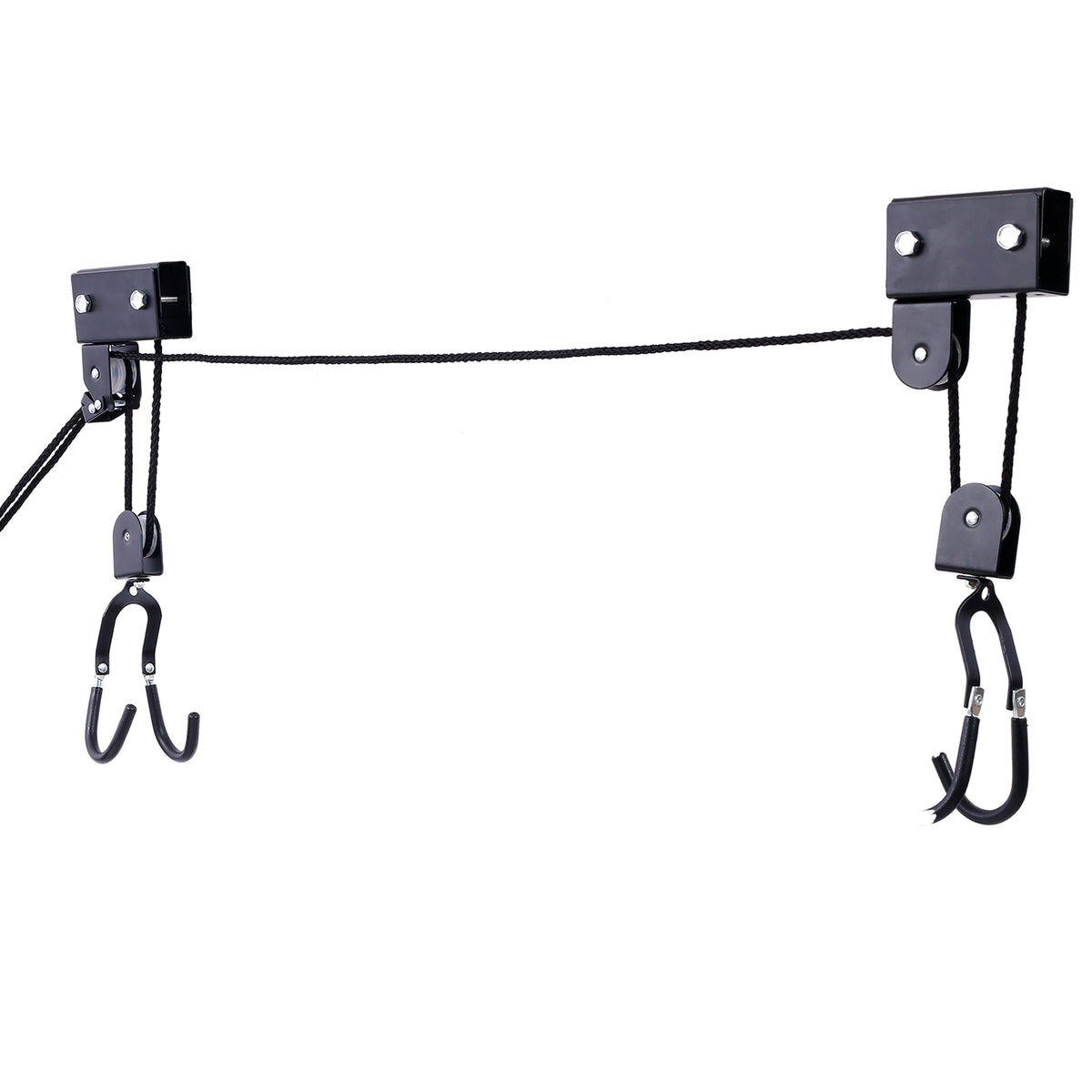Kayak Hoist Garage Storage Canoe Lift with 125 lb Capacity - Steel