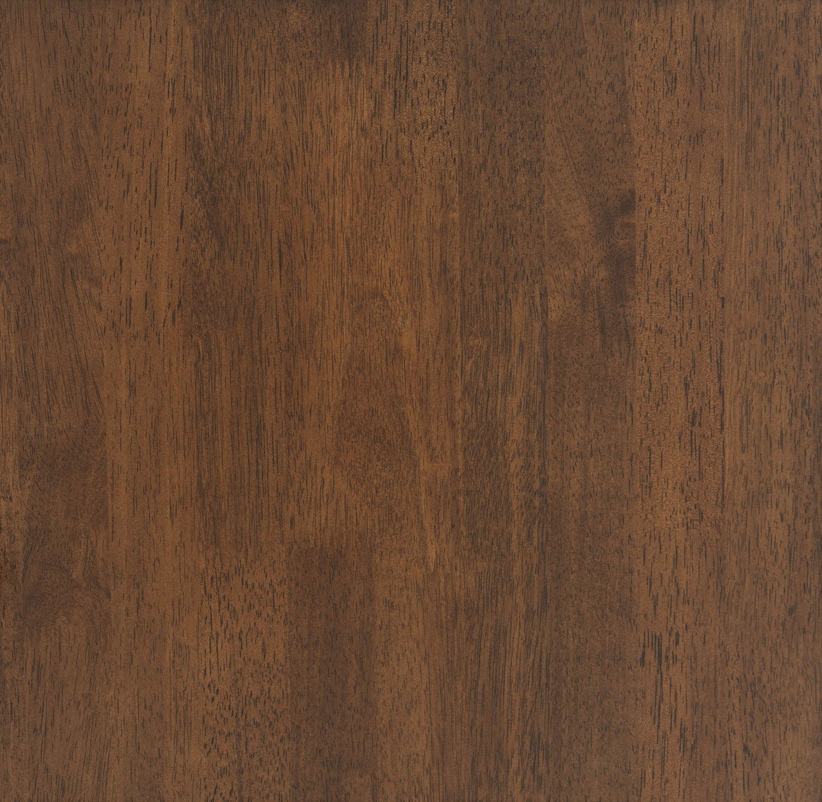 Modern Rectangular Dining Table with Solid Wood Construction - Dark Brown or White