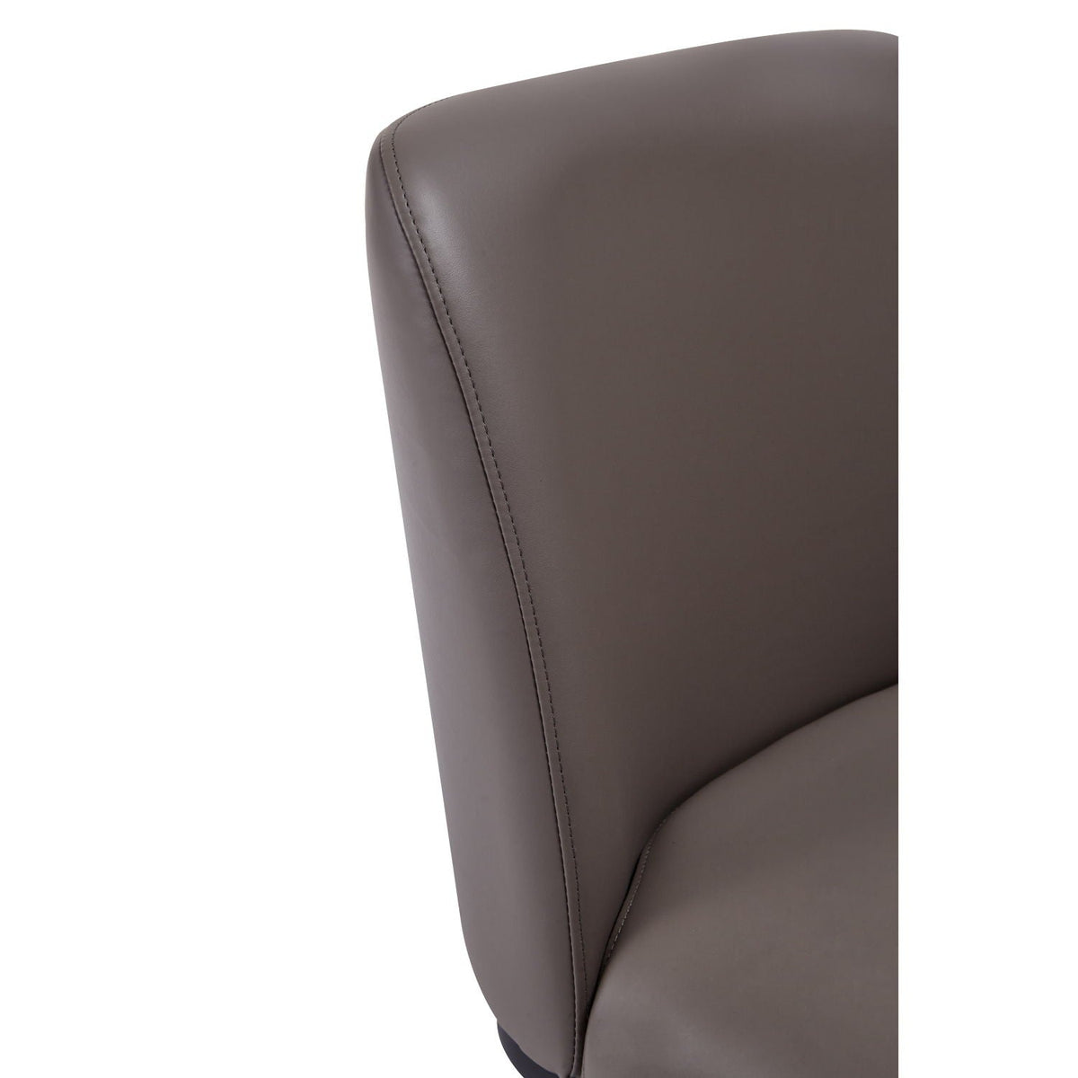 Serena Dining Chair with Geometric Metal Base - Available in Multiple Colors