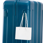 3-Piece ABS Spinner Wheel Luggage Set 20"/24"/28" Dark Blue