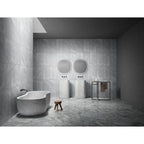 Textured 3D Decorative Tiles with Polished Marble Surface - Yellow, Gray, or White