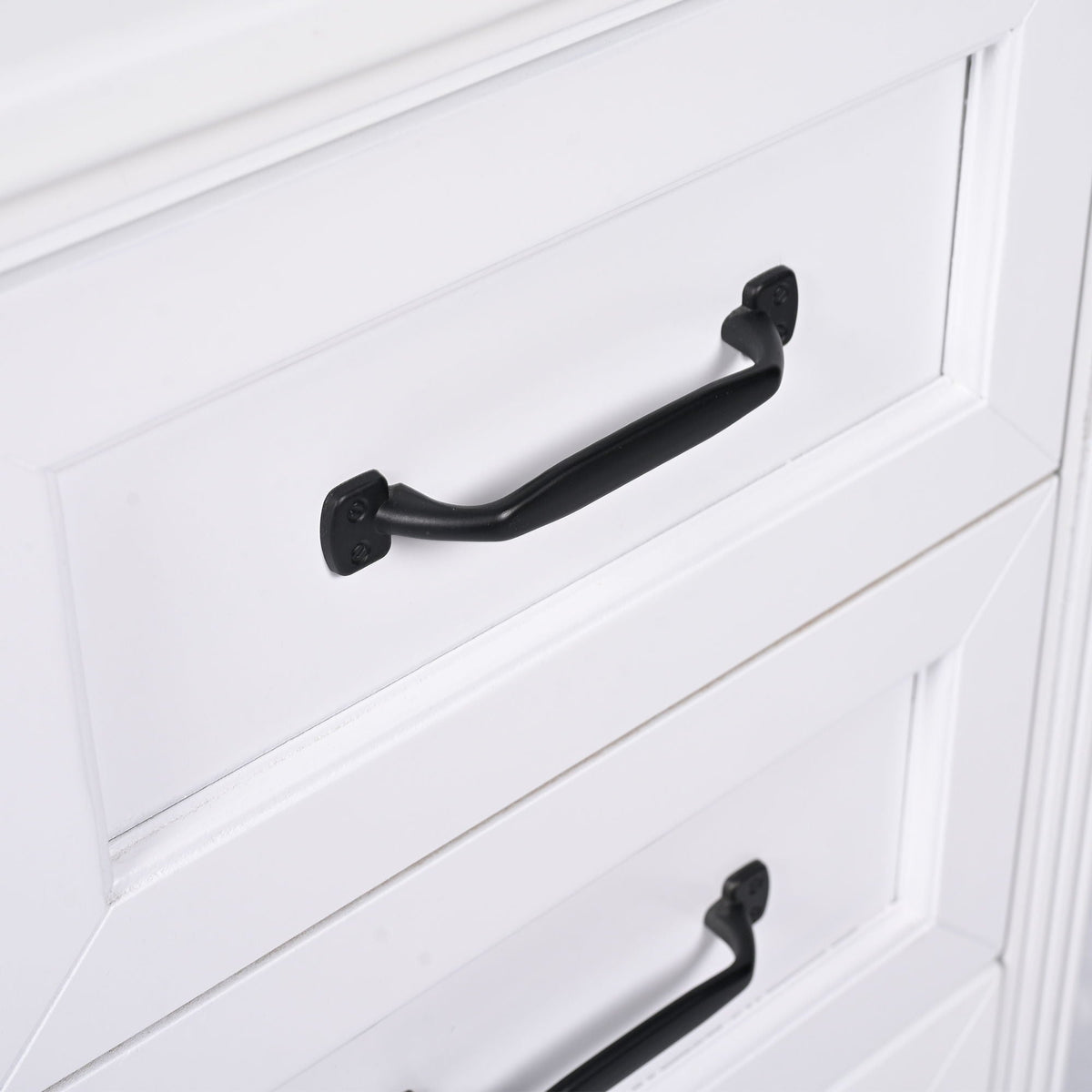 30" Bathroom Vanity with Sink and Soft-Close Drawers - White or Black