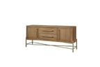 Base Sideboard with USB Charging - Light Brown