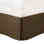 7 Piece Faux Suede Queen Comforter Set with Embroidered Pillows - Natural