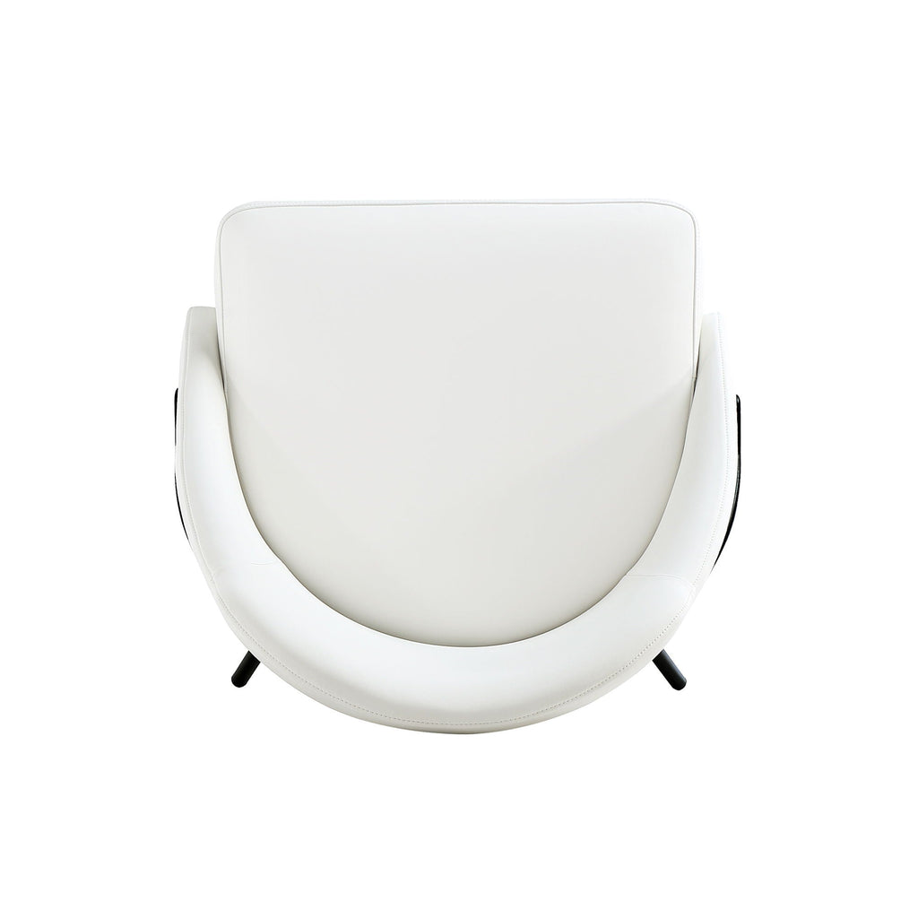 Modern Vegan Upholstered Dining Chair with High-Density Foam - Beige, Gray, or White