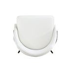 Modern Vegan Upholstered Dining Chair with High-Density Foam - Beige, Gray, or White
