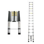 Telescoping Ladder 14.5FT with 300 lb Capacity - Aluminum