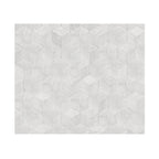 Hexagon Natural Stone Marble Decorative Tile Set with 3D Fluted Texture - Gray or White