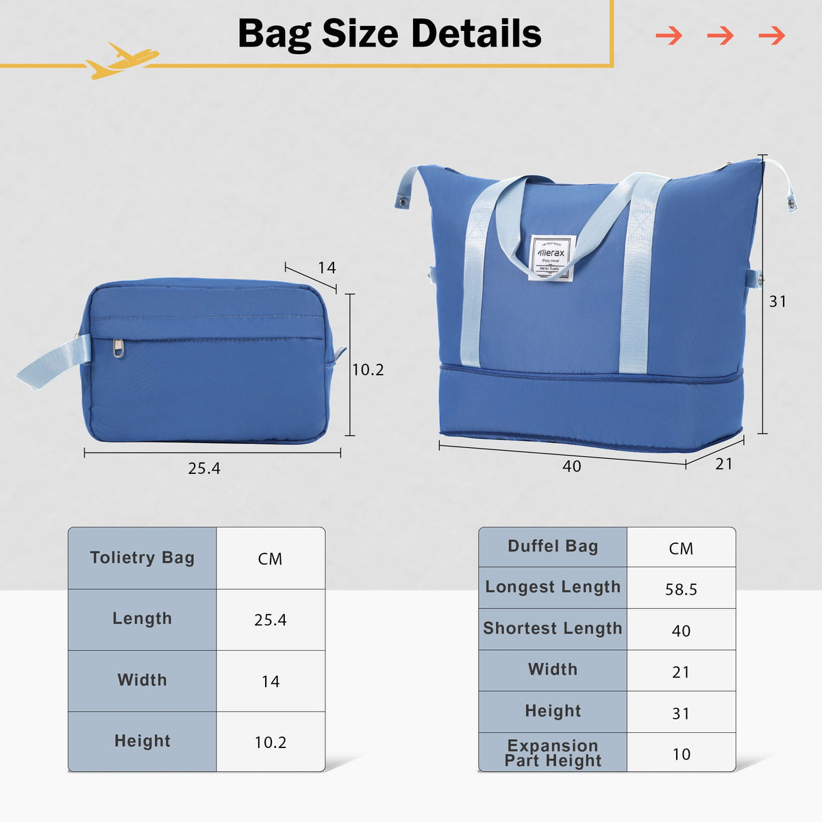 Expandable 2 Piece Luggage Set with TSA Lock and Spinner Wheels - Multiple Colors