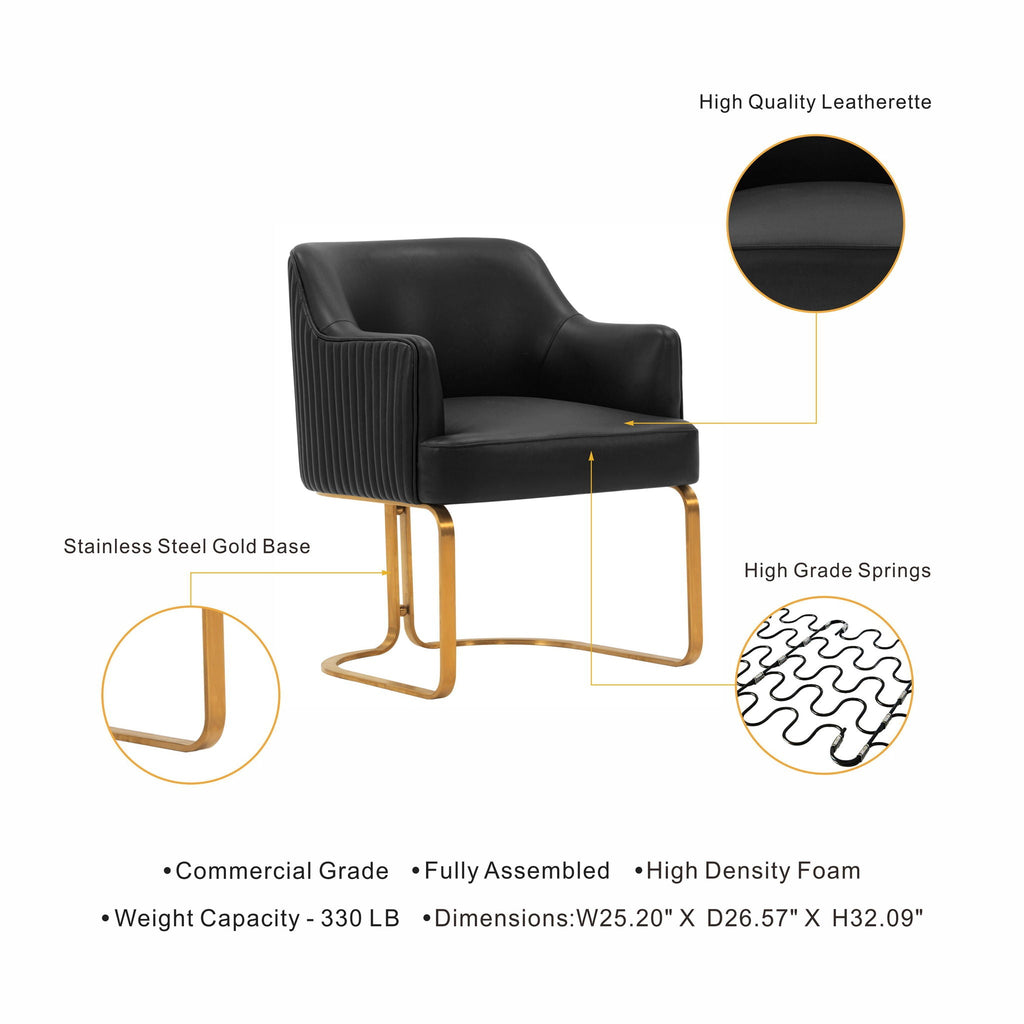 Modern Dining Chair with Solid Wood Frame - Dark Gray, Beige, or Black