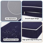 Cushion Covers for 7 Pcs Wicker Rattan Sectional Sofa