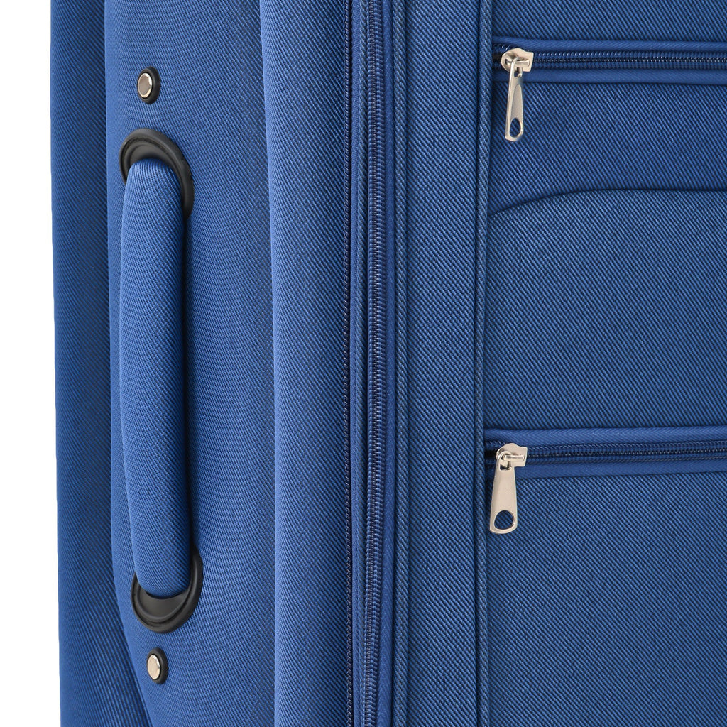 Expandable Softside Luggage 3 Piece Set with Spinner Wheels - Multiple Colors