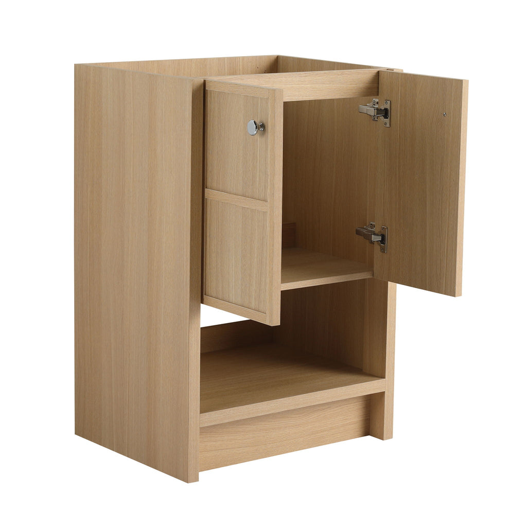 Modern Freestanding Bathroom Vanity With 2 Soft Closing Doors
