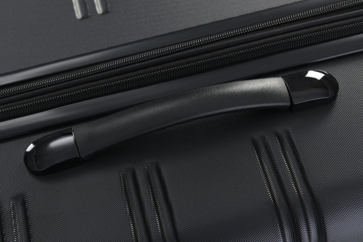 Hardside Spinner Luggage Set with TSA Lock - Black