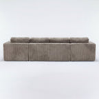 U-Shape Modular Sectional Sofa with Modular Design - Corduroy