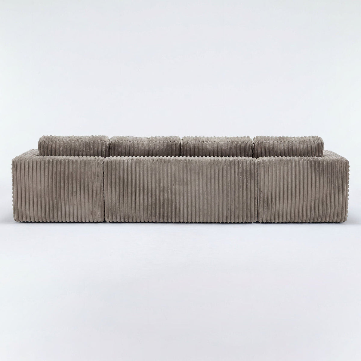 U-Shape Modular Sectional Sofa with Modular Design - Corduroy