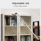 Long Handle Duster With Extension Bar - White