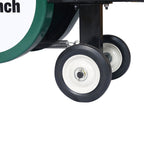 Portable Double Flywheel Electric Log Splitter 7 Ton with Auto Return - Gray