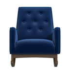 Demetrius Solid Wood Rocking Chair - Multiple Colors