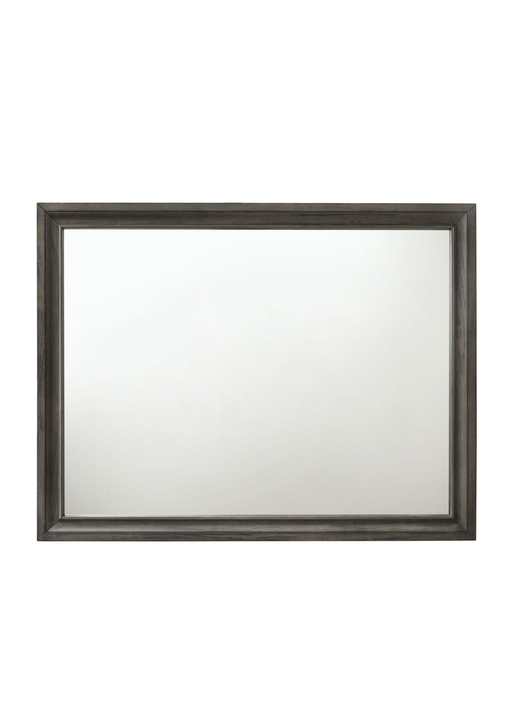 Minimalist Design Mirror with Smooth Edge - White, Black, or Dark Gray