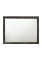 Minimalist Design Mirror with Smooth Edge - White, Black, or Dark Gray