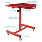 Adjustable Tear Down Work Table With Drawer
