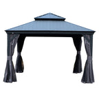 12'x12' Hardtop Gazebo with Resin Roof