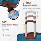 Hardshell Luggage Sets 4 Pieces with TSA Lock - Lightweight, Multiple Colors