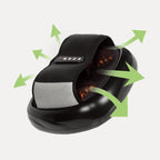 Heated Shiatsu Foot Massager with Air Compression - Black