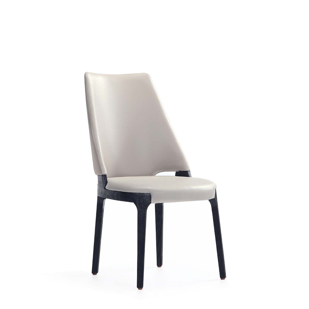 Kara Dining Chair Set of 2 with Solid Beech Wood Frame – Blue or Gray