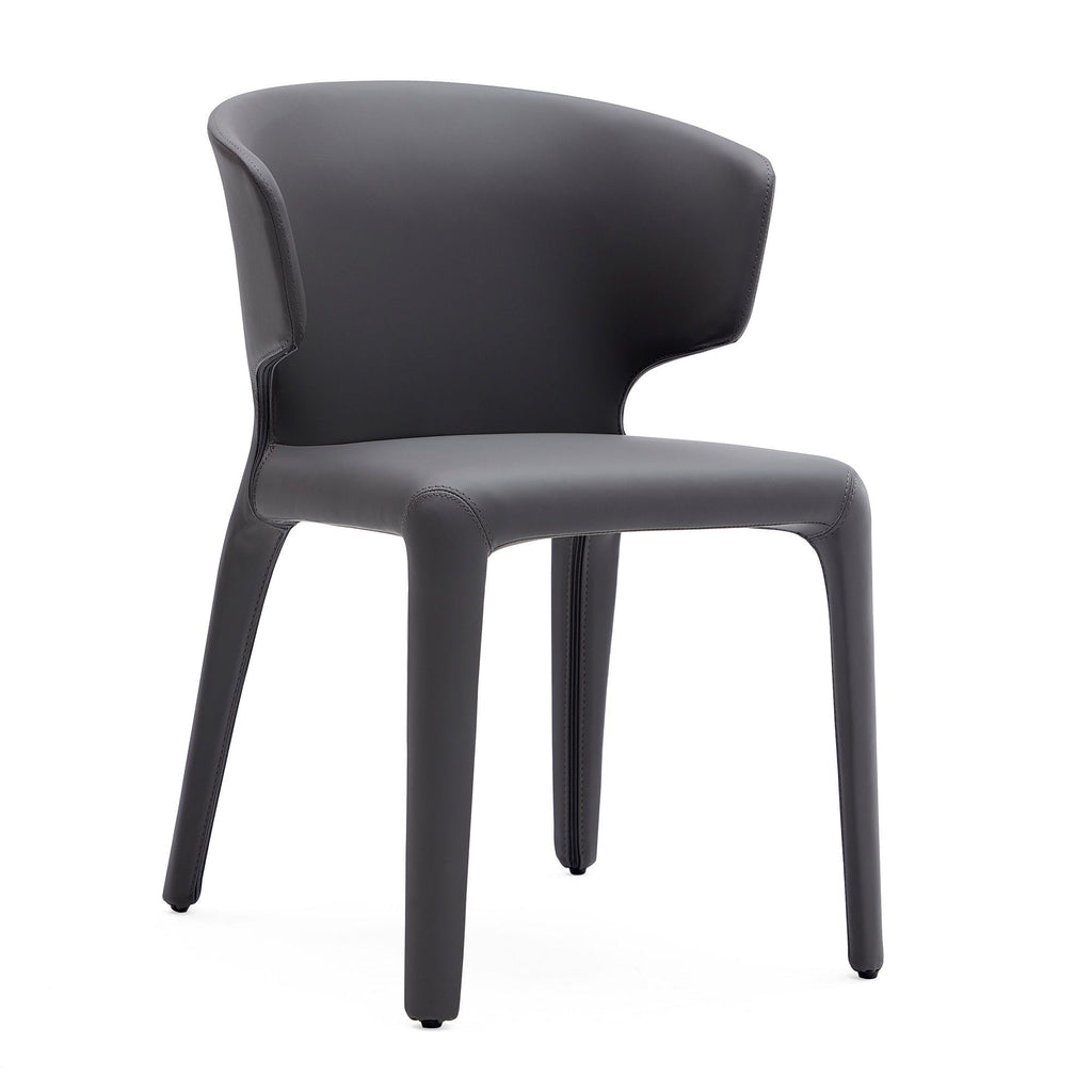 Conrad Dining Chair Set of 2 with Metal Frame - Multiple Colors