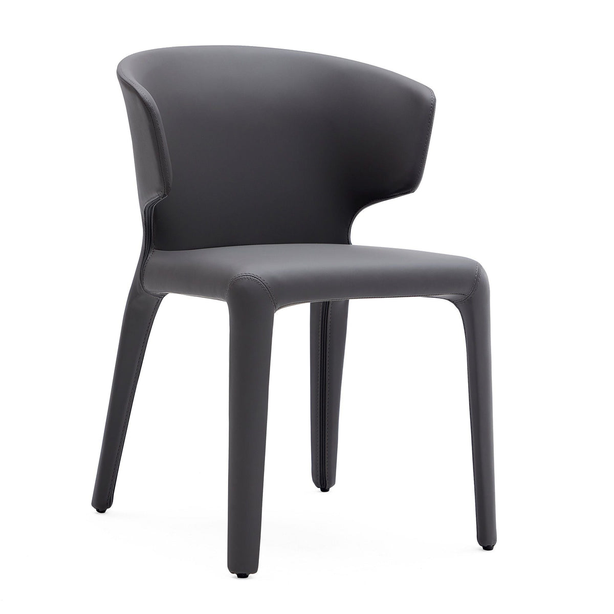 Conrad Dining Chair Set of 2 with Metal Frame - Multiple Colors