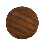 Transitional Espresso Coffee Table with Open Storage - Engineered Pine