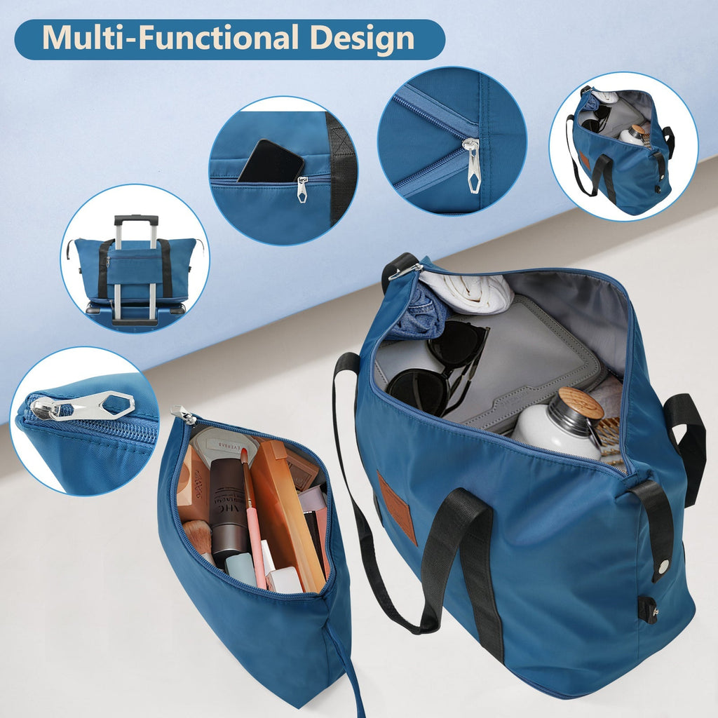 Hardshell 6-Piece Blue Luggage Set