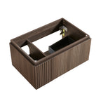 30" Muri Bathroom Vanity with Soft-Close Storage - Espresso