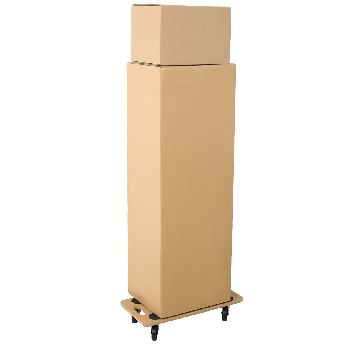 Furniture Moving Dolly, Heavy Duty Wood Rolling Mover with 500 lb Capacity - Natural