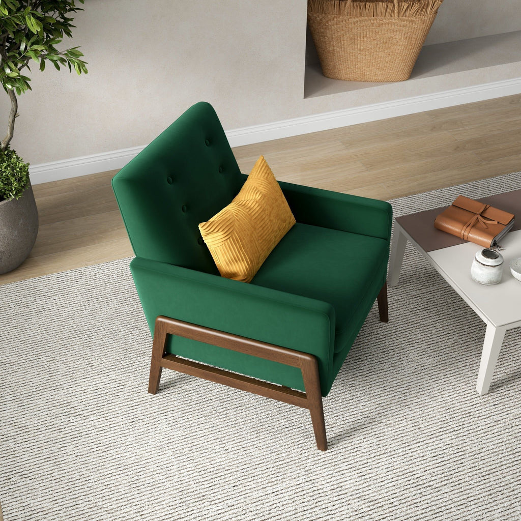 Cole Solid Wood Lounge Chair