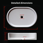 Semi Polished Bathroom Vessel Sink