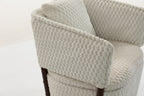 Mid Century Modern Accent Chair with Swivel Function - Corduroy