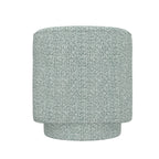 Fabric Swivel Accent Chair with Compact Design - Light Blue, Dark Green, White, Gray, Blue