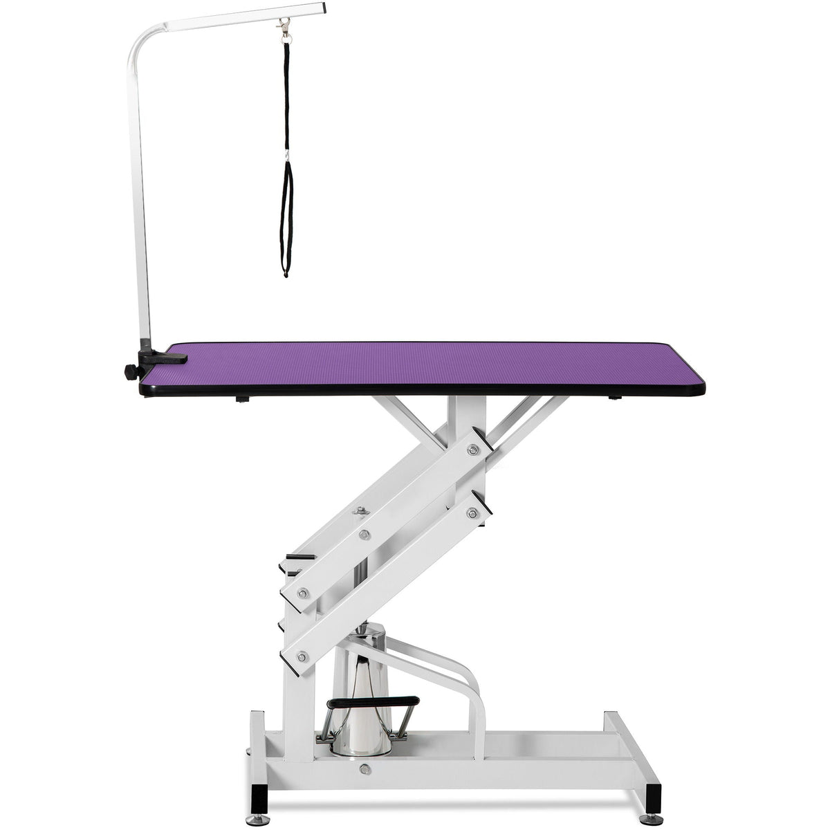 Hydraulic Pet Grooming Table with Adjustable Height - Purple or Pink