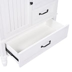 30" Bathroom Vanity with Sink and Soft-Close Drawers - White or Black