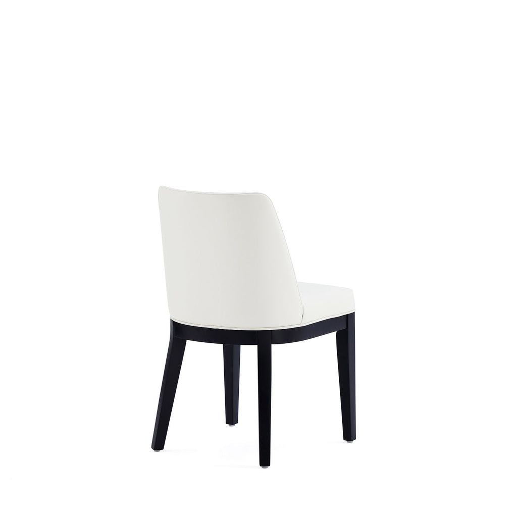 Upholstered Dining Chair Set with Solid Beech Wood Frame - Multiple Colors