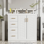 Bathroom Vanity With Sink Combo, Storage Cabinet, Freestanding Set