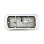 Gloss Freestanding Bathtub with Overflow & Pop Up Drain - White
